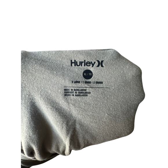 Hurley Olive Green Short-Sleeve Logo T-Shirt – Men’s XL - Picture 4 of 6
